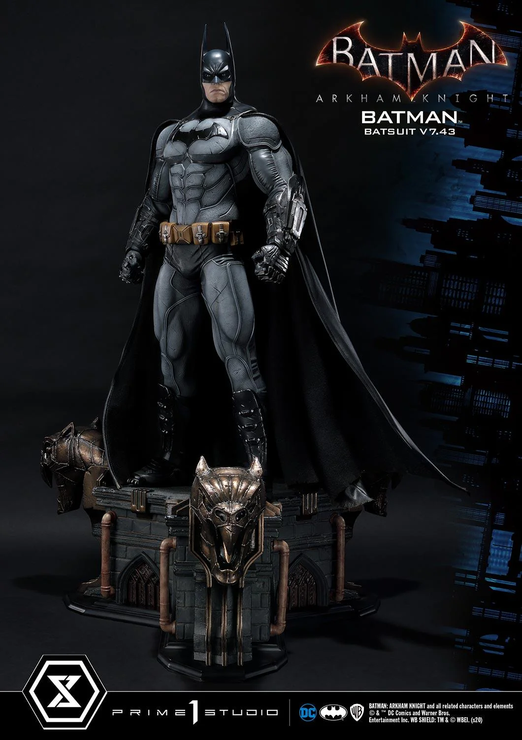 Museum Masterline Batman: Arkham Knight Batman Batsuit V7.43 EX Version - Image 4