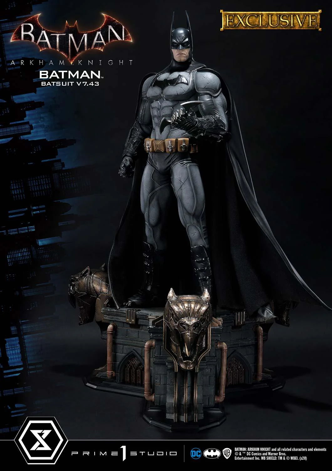 Museum Masterline Batman: Arkham Knight Batman Batsuit V7.43 EX Version - Image 6