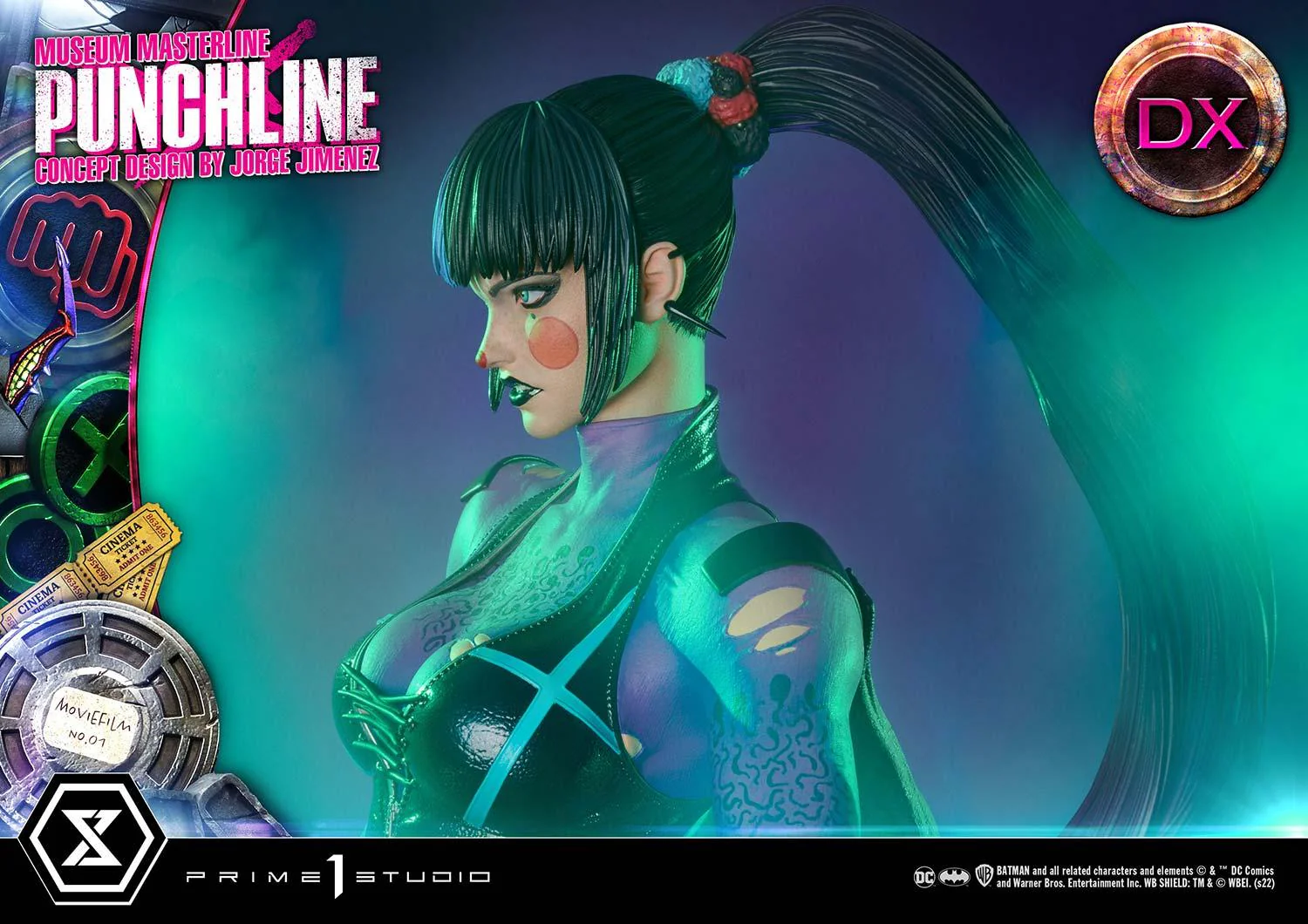 Museum Masterline Batman (Comics) Punchline (Concept Design by Jorge Jimenez) Deluxe Version - Image 14
