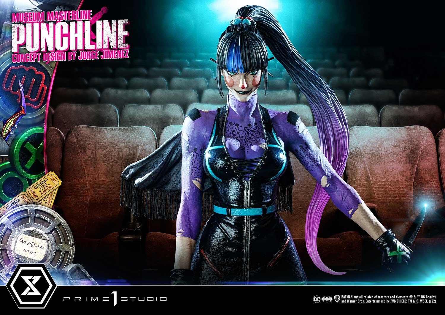 Museum Masterline Batman (Comics) Punchline (Concept Design by Jorge Jimenez) Deluxe Version - Image 15