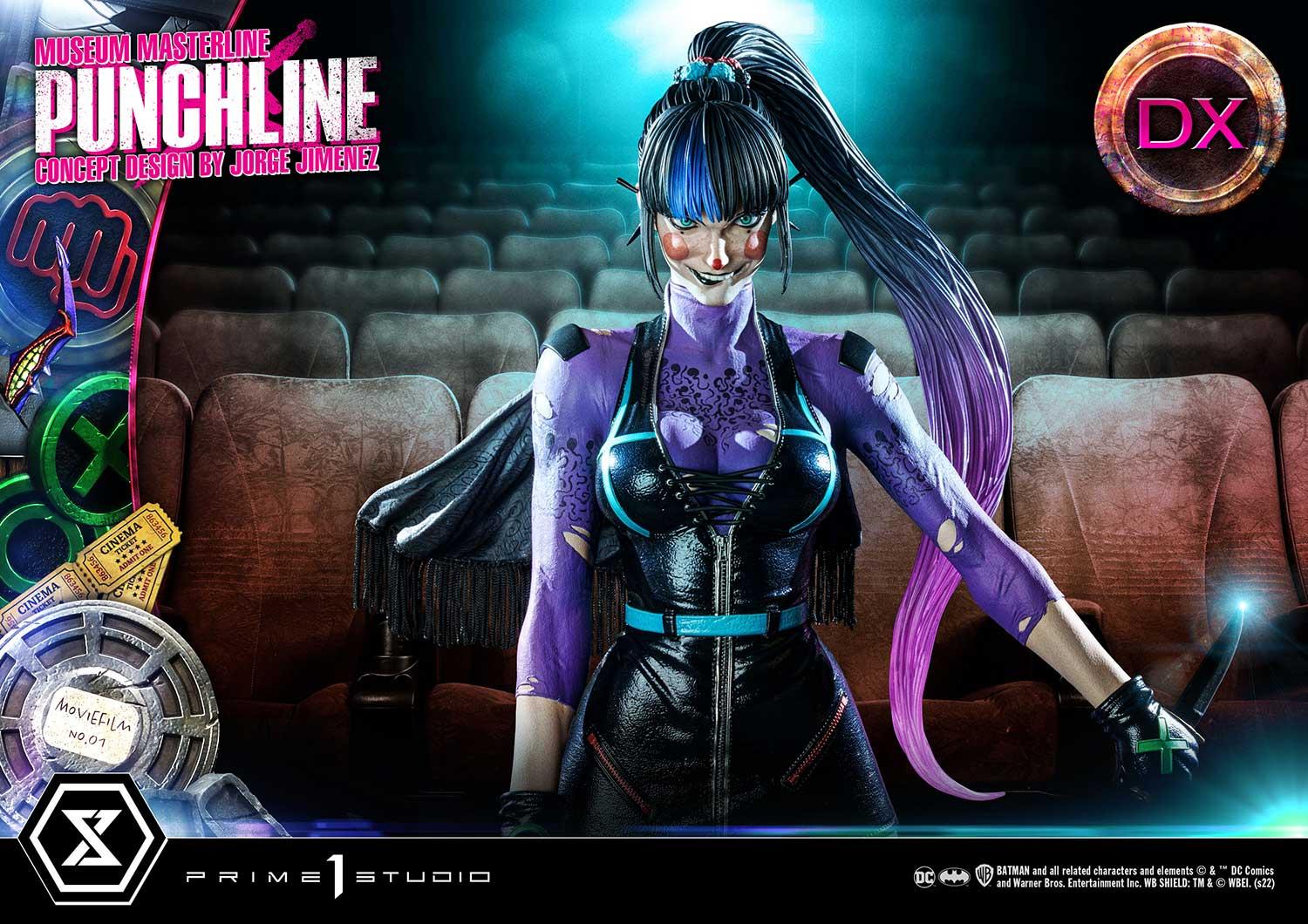 Museum Masterline Batman (Comics) Punchline (Concept Design by Jorge Jimenez) Deluxe Version - Image 16