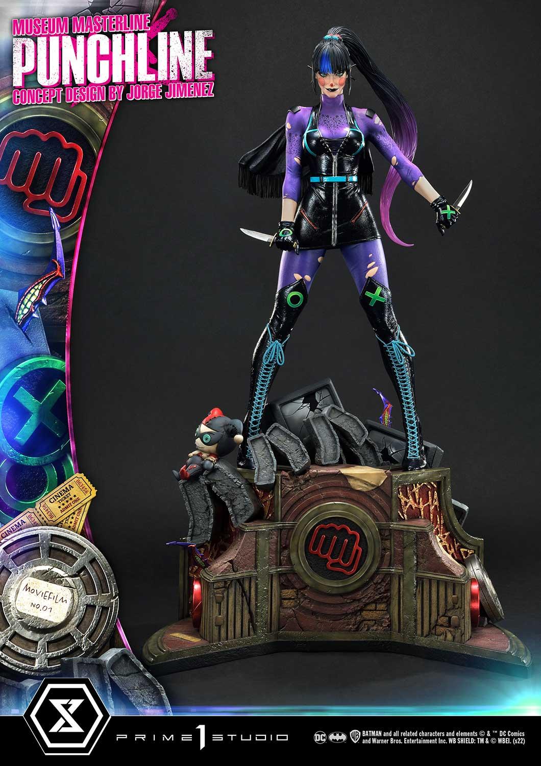 Museum Masterline Batman (Comics) Punchline (Concept Design by Jorge Jimenez) Deluxe Version - Image 23