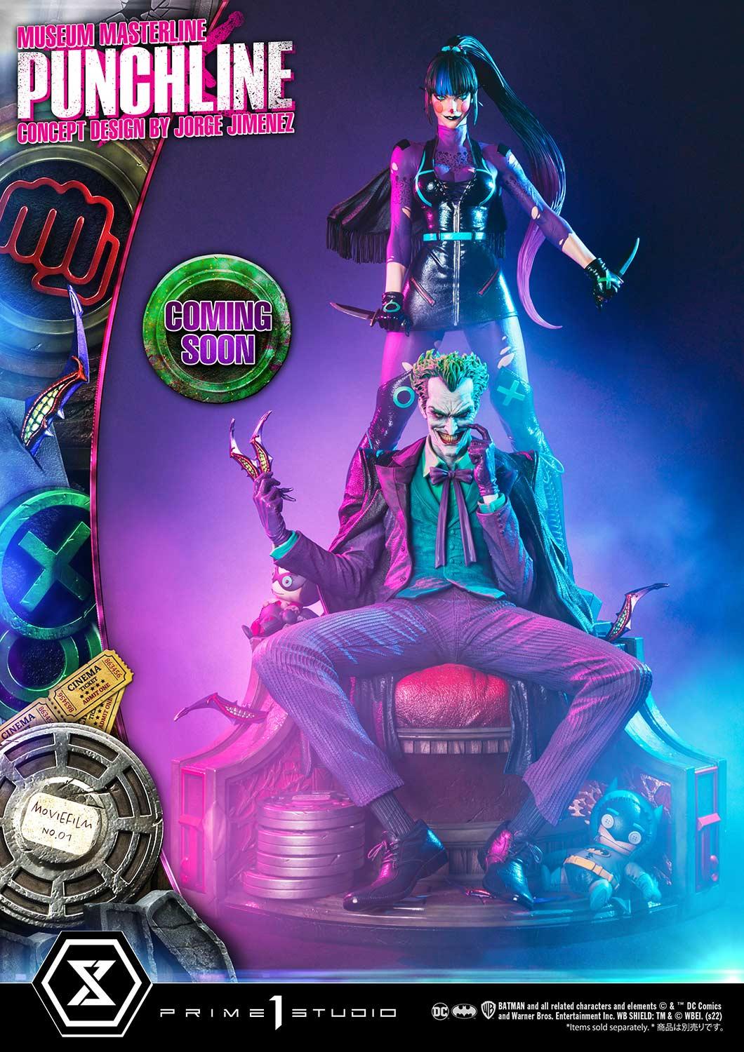 Museum Masterline Batman (Comics) Punchline (Concept Design by Jorge Jimenez) Deluxe Version - Image 8