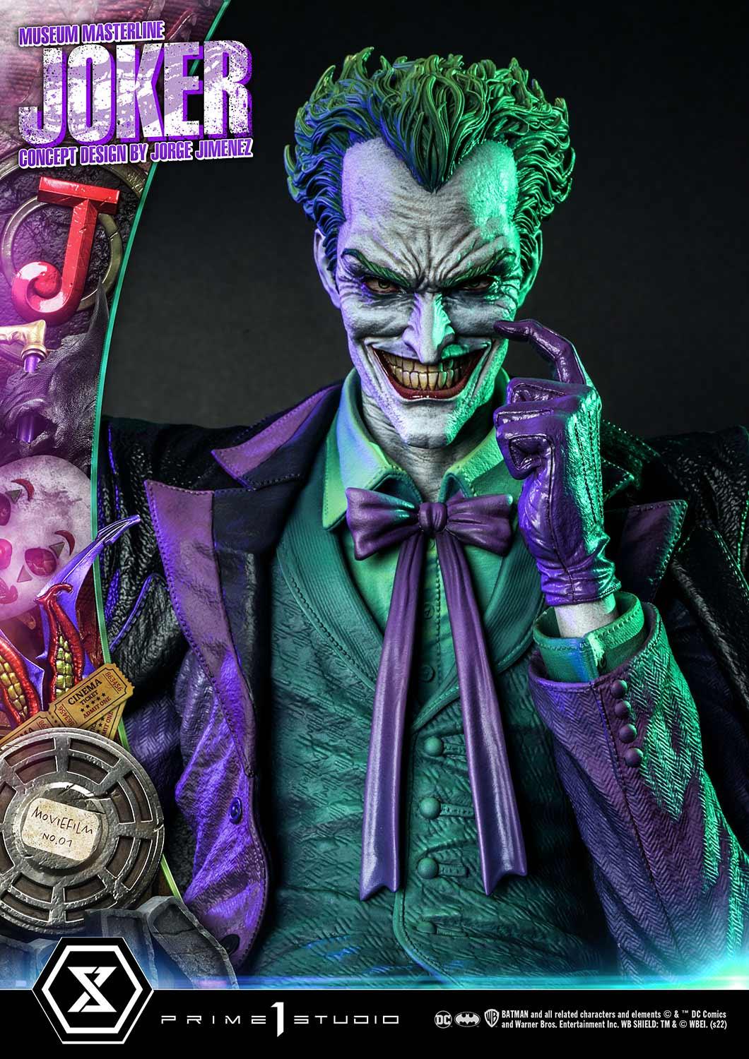 Museum Masterline Batman (Comics) The Joker (Concept Design by Jorge Jimenez) DX Bonus Version - Image 10