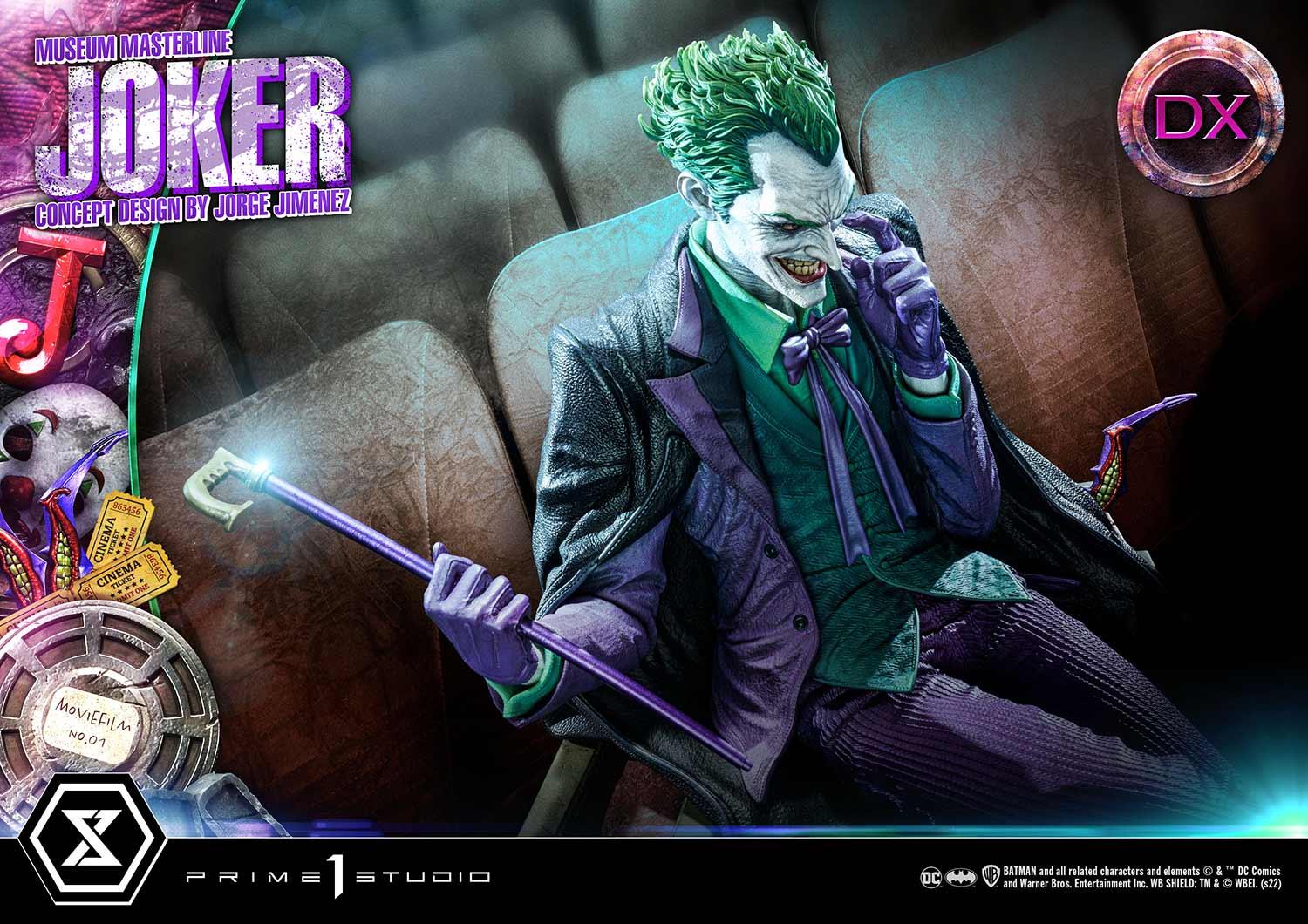 Museum Masterline Batman (Comics) The Joker (Concept Design by Jorge Jimenez) DX Bonus Version - Image 21