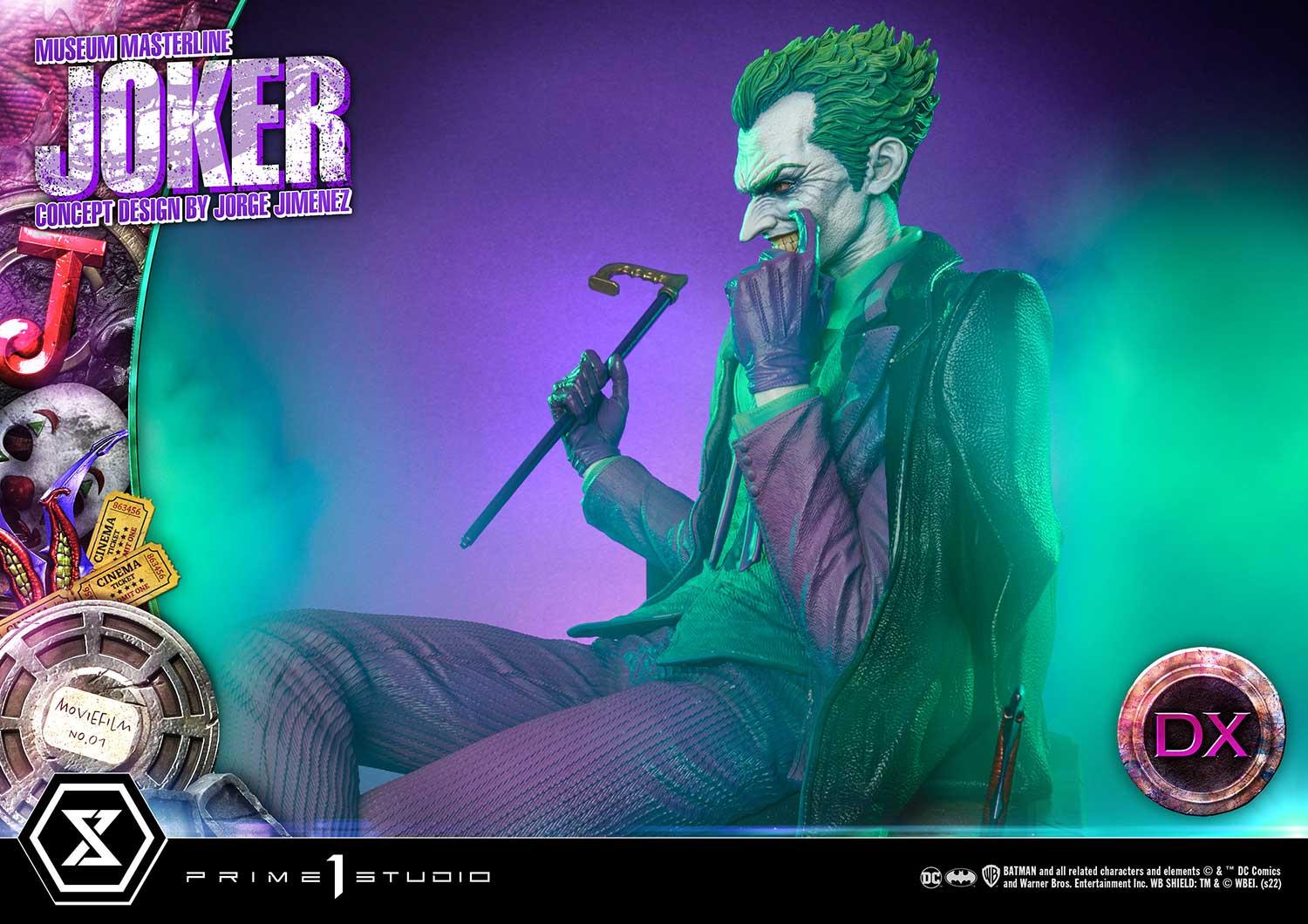 Museum Masterline Batman (Comics) The Joker (Concept Design by Jorge Jimenez) DX Bonus Version - Image 28