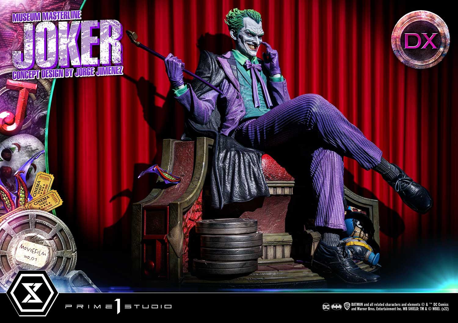 Museum Masterline Batman (Comics) The Joker (Concept Design by Jorge Jimenez) DX Bonus Version - Image 29