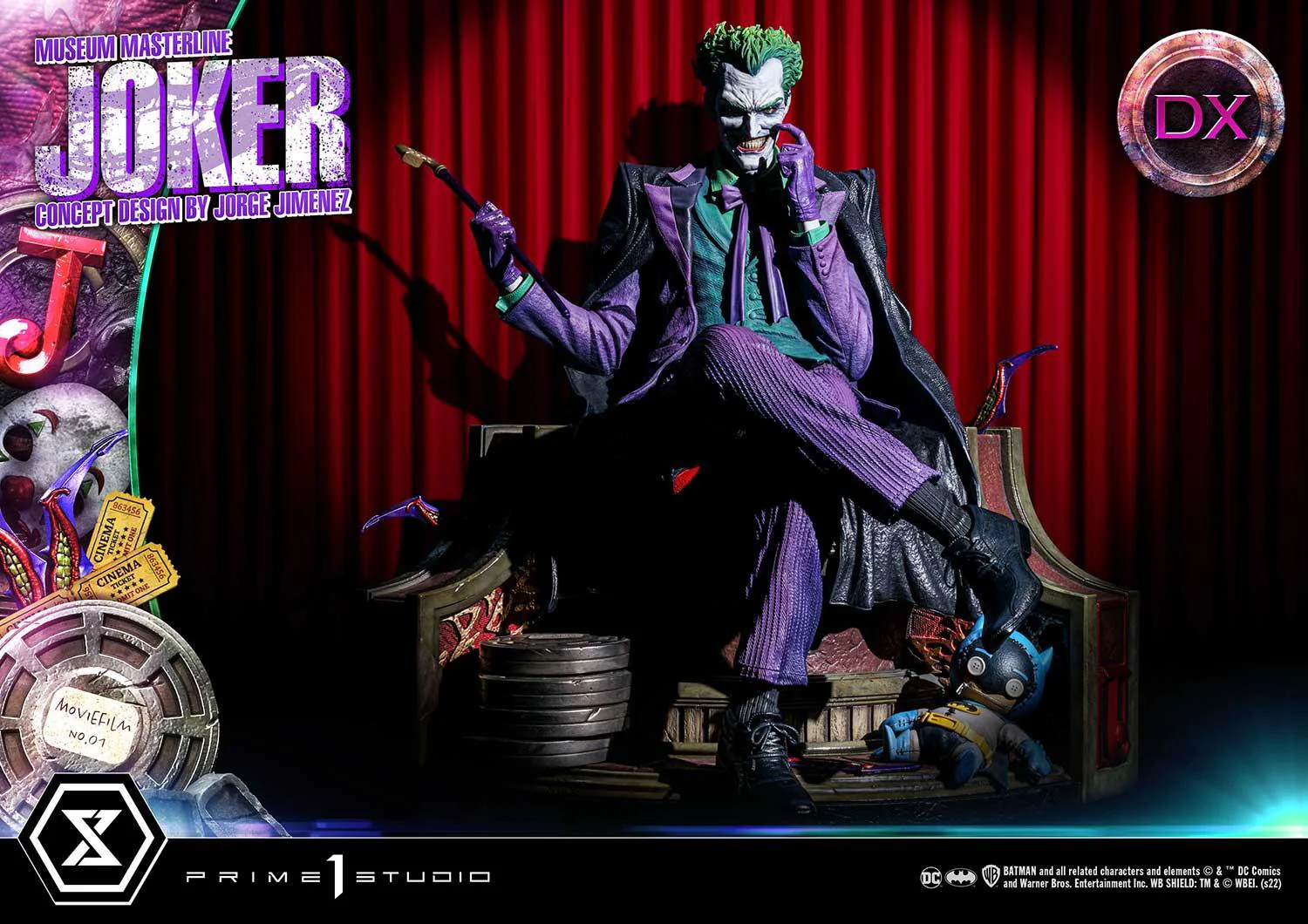 Museum Masterline Batman (Comics) The Joker (Concept Design by Jorge Jimenez) DX Bonus Version - Image 3