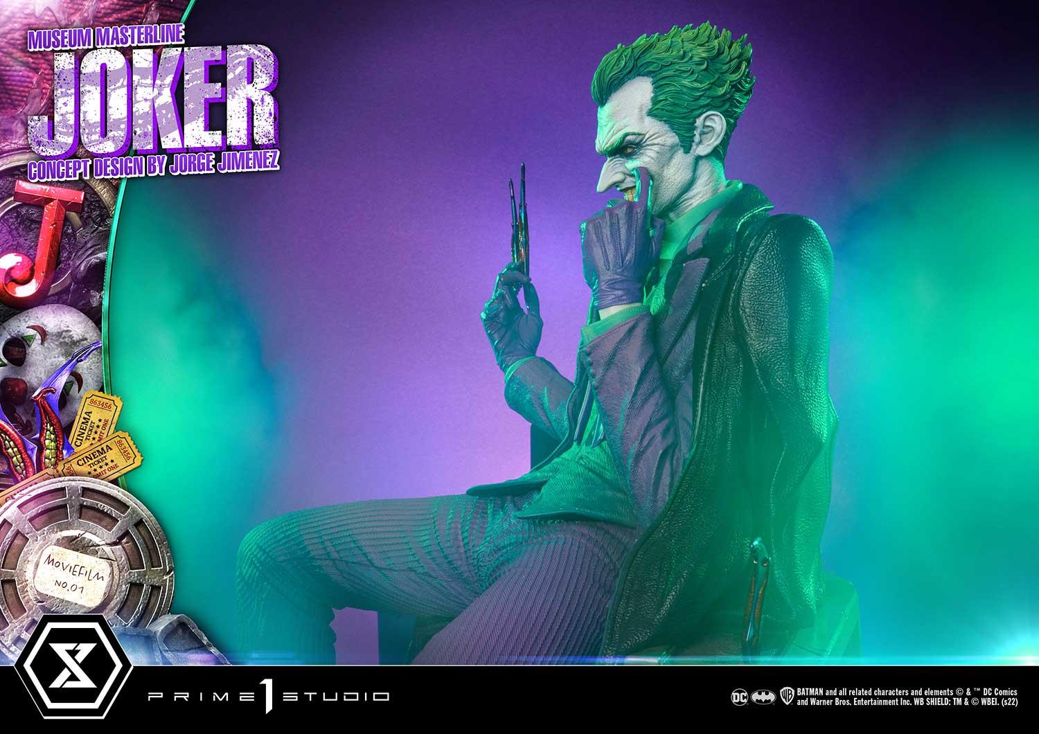 Museum Masterline Batman (Comics) The Joker (Concept Design by Jorge Jimenez) DX Bonus Version - Image 4
