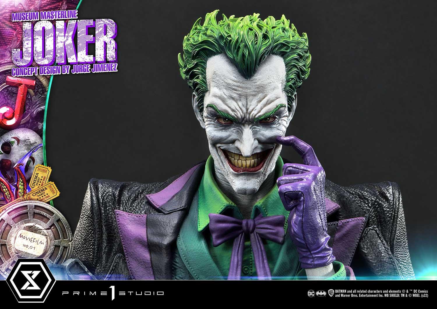 Museum Masterline Batman (Comics) The Joker (Concept Design by Jorge Jimenez) DX Bonus Version - Image 5
