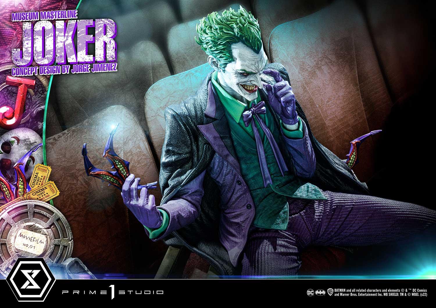 Museum Masterline Batman (Comics) The Joker (Concept Design by Jorge Jimenez) DX Bonus Version - Image 6