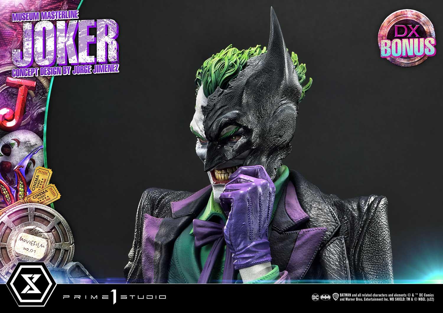 Museum Masterline Batman (Comics) The Joker (Concept Design by Jorge Jimenez) DX Bonus Version - Image 7
