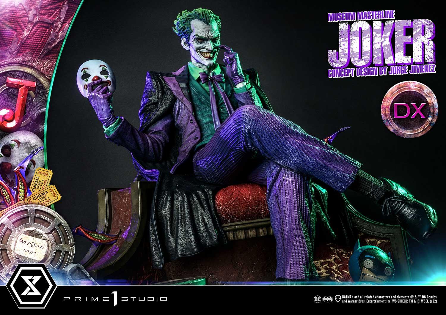 Museum Masterline Batman (Comics) The Joker (Concept Design by Jorge Jimenez) DX Bonus Version - Image 8