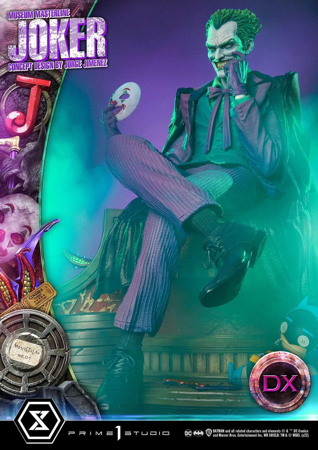 Museum Masterline Batman (Comics) The Joker (Concept Design by Jorge Jimenez) DX Bonus Version - Image 9