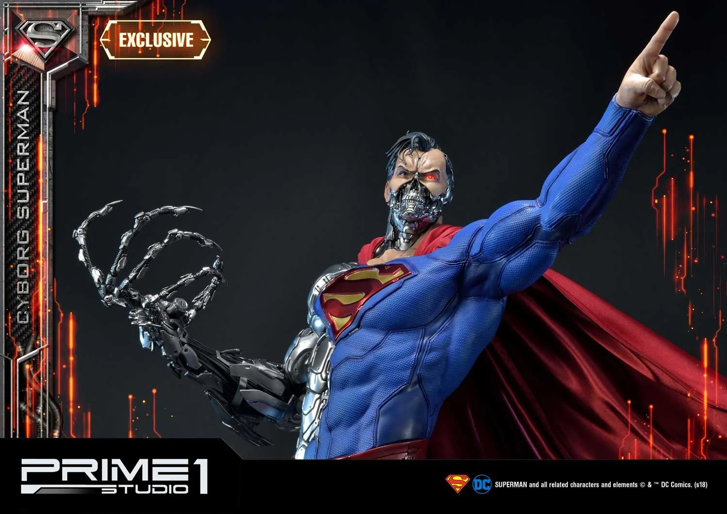 Museum Masterline Superman (Comics) Cyborg Superman EX Version - Image 12