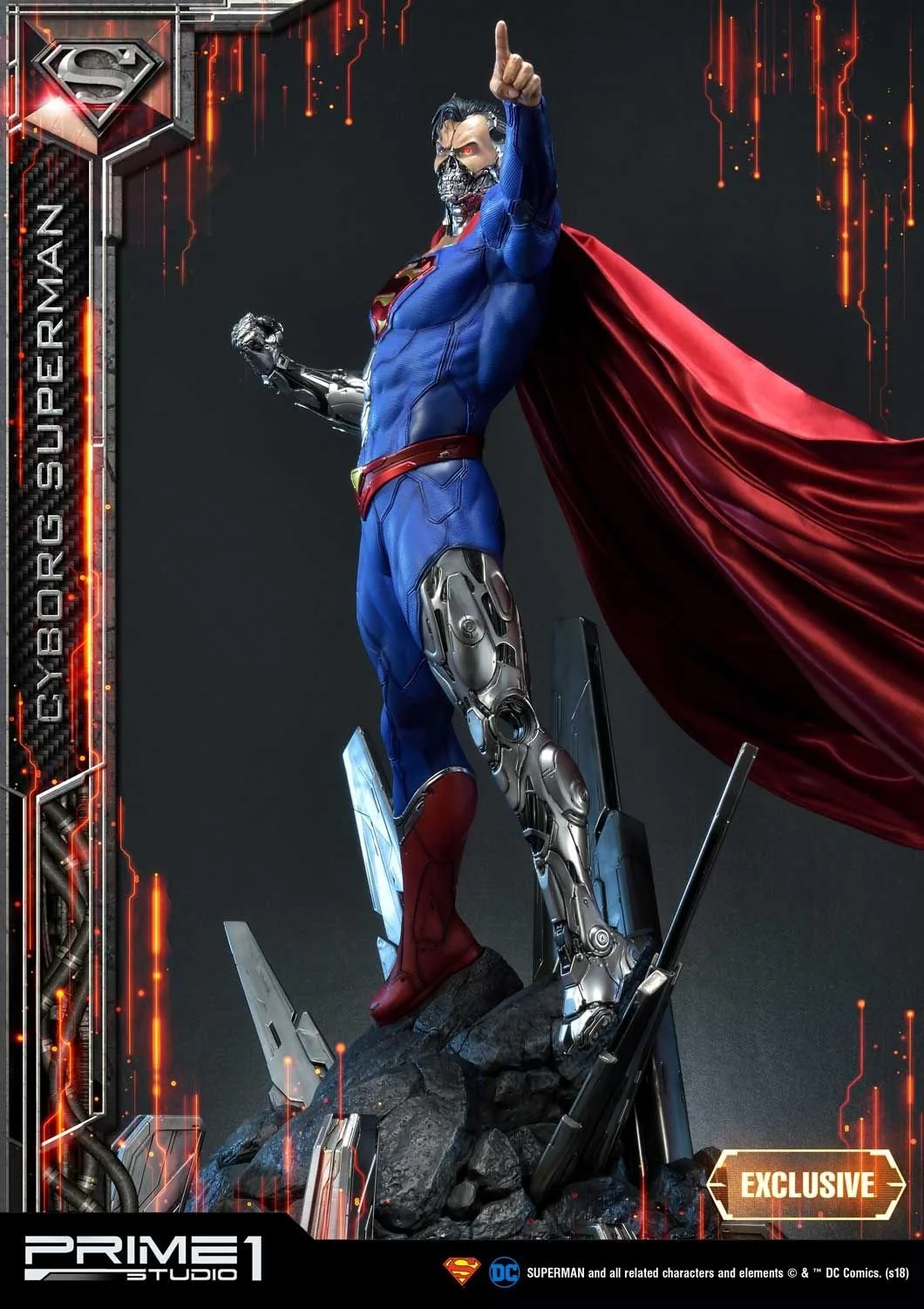 Museum Masterline Superman (Comics) Cyborg Superman EX Version - Image 13