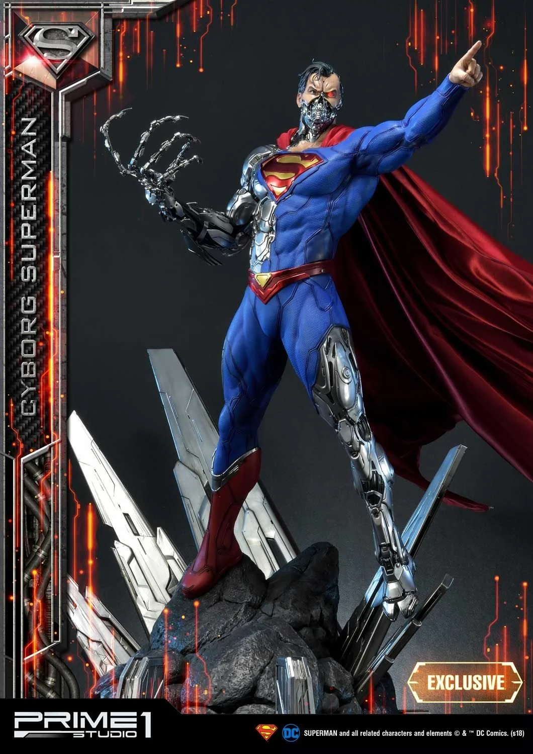 Museum Masterline Superman (Comics) Cyborg Superman EX Version - Image 30