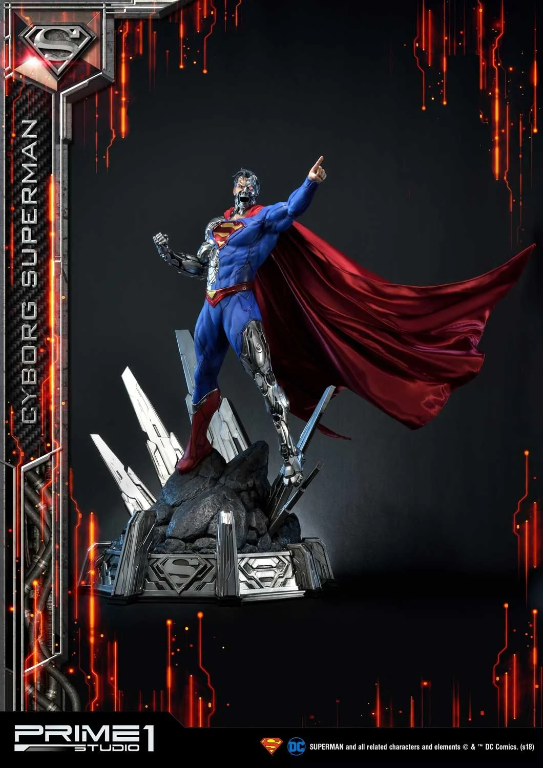 Museum Masterline Superman (Comics) Cyborg Superman EX Version - Image 4