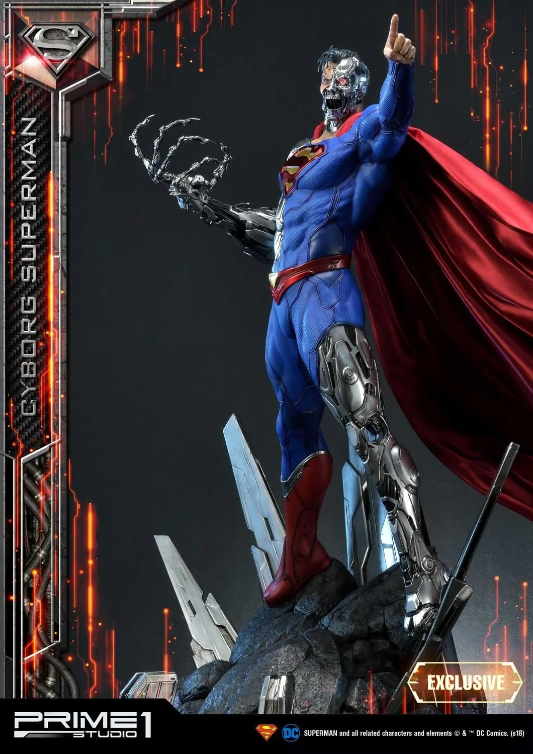 Museum Masterline Superman (Comics) Cyborg Superman EX Version - Image 5