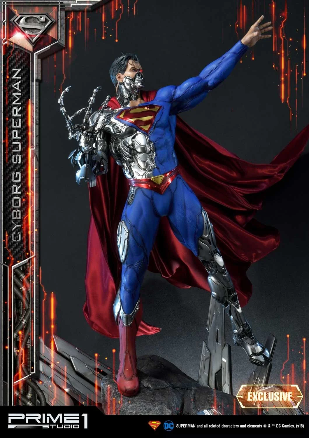 Museum Masterline Superman (Comics) Cyborg Superman EX Version - Image 7