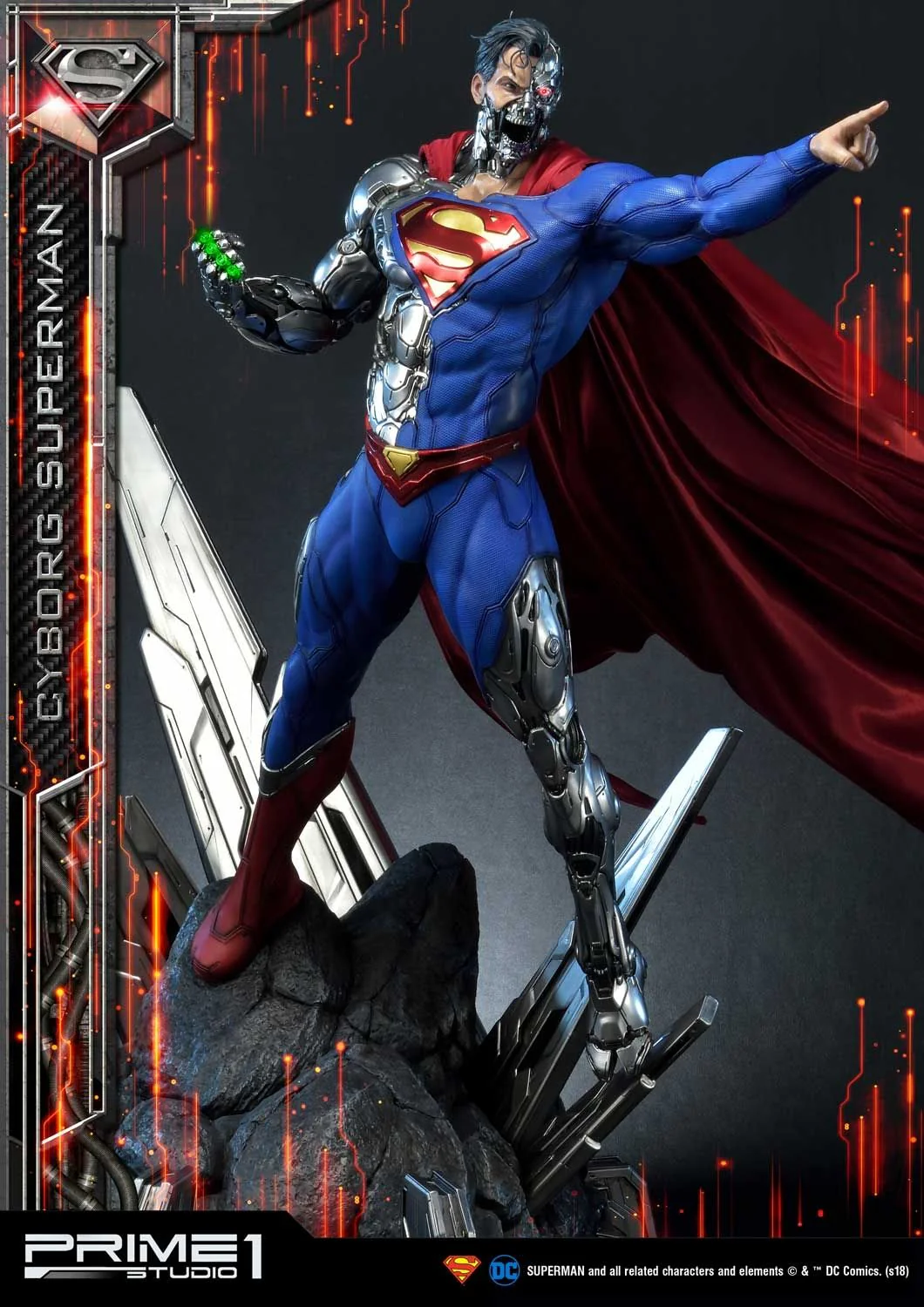 Museum Masterline Superman (Comics) Cyborg Superman EX Version - Image 8
