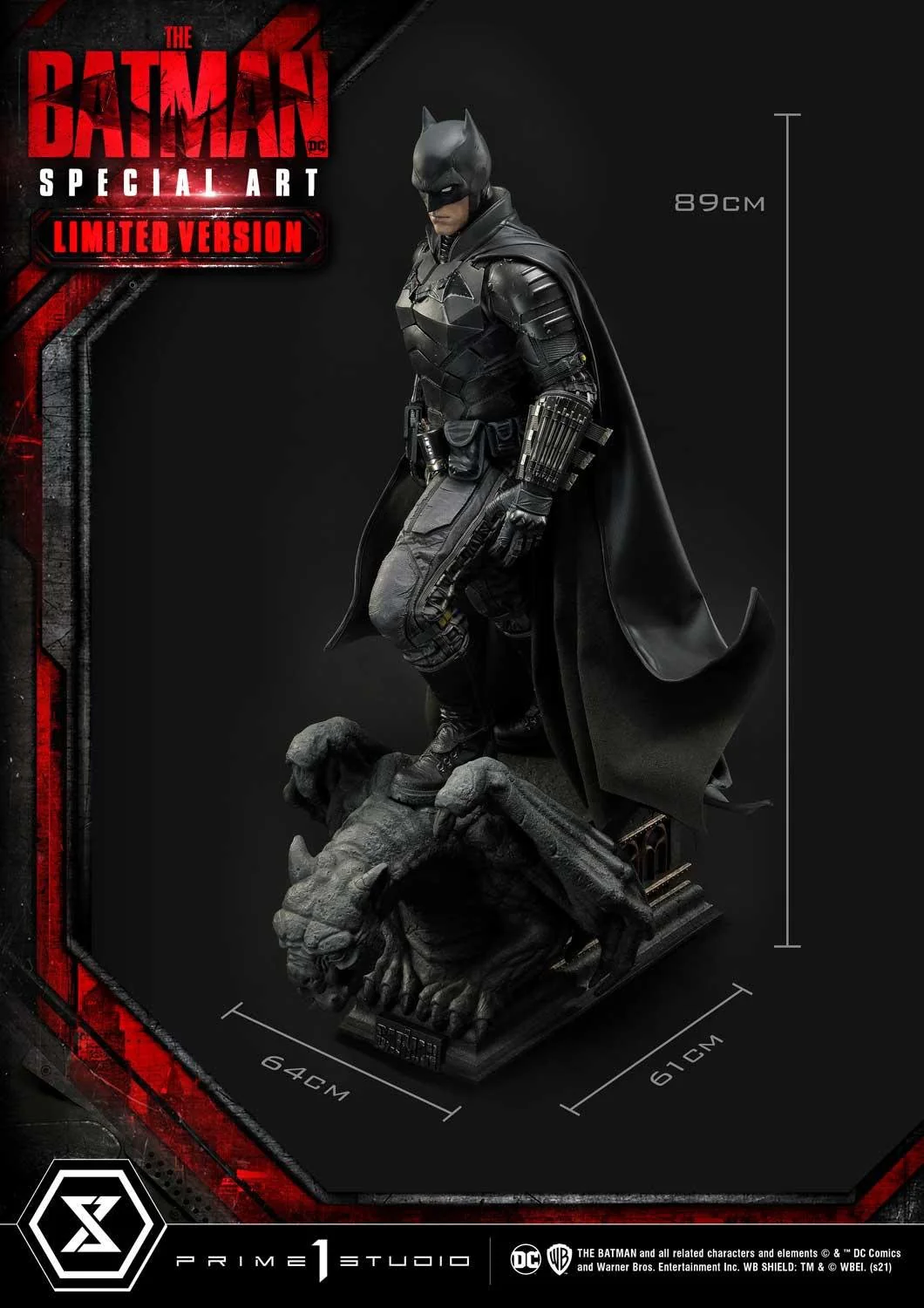 Museum Masterline The Batman (Film) The Batman Special Art Edition Fabric Cape Limited Version - Image 19