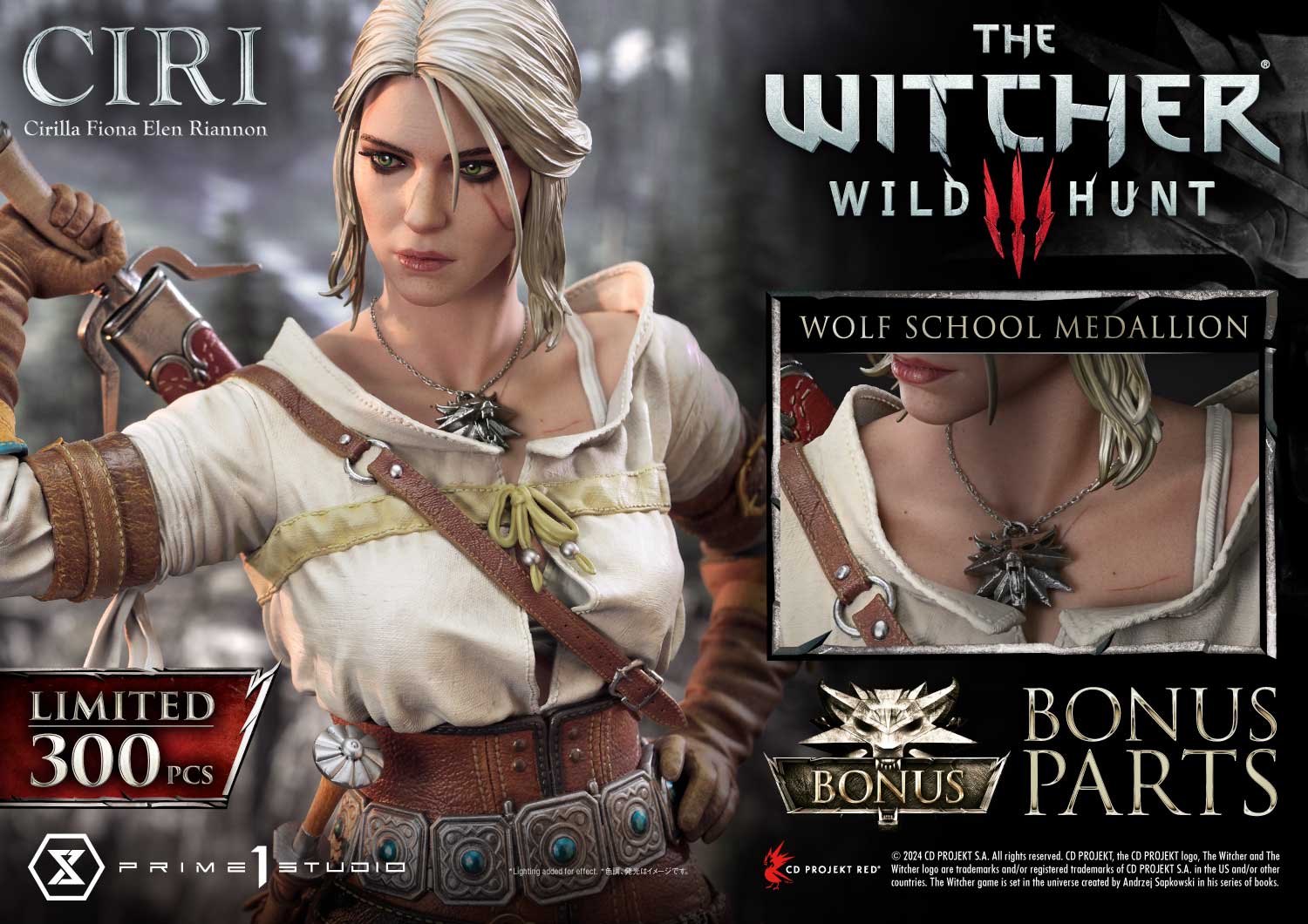 Museum Masterline The Witcher 3: Wild Hunt Ciri Fiona Elen Riannon - Image 14