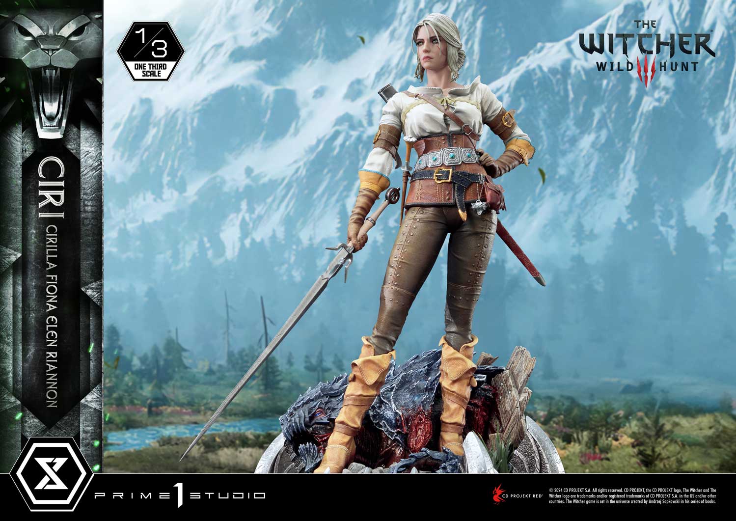 Museum Masterline The Witcher 3: Wild Hunt Ciri Fiona Elen Riannon - Image 20