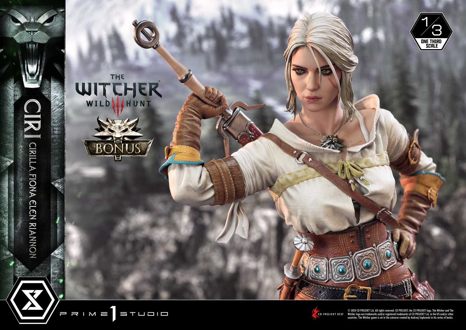 Museum Masterline The Witcher 3: Wild Hunt Ciri Fiona Elen Riannon - Image 21