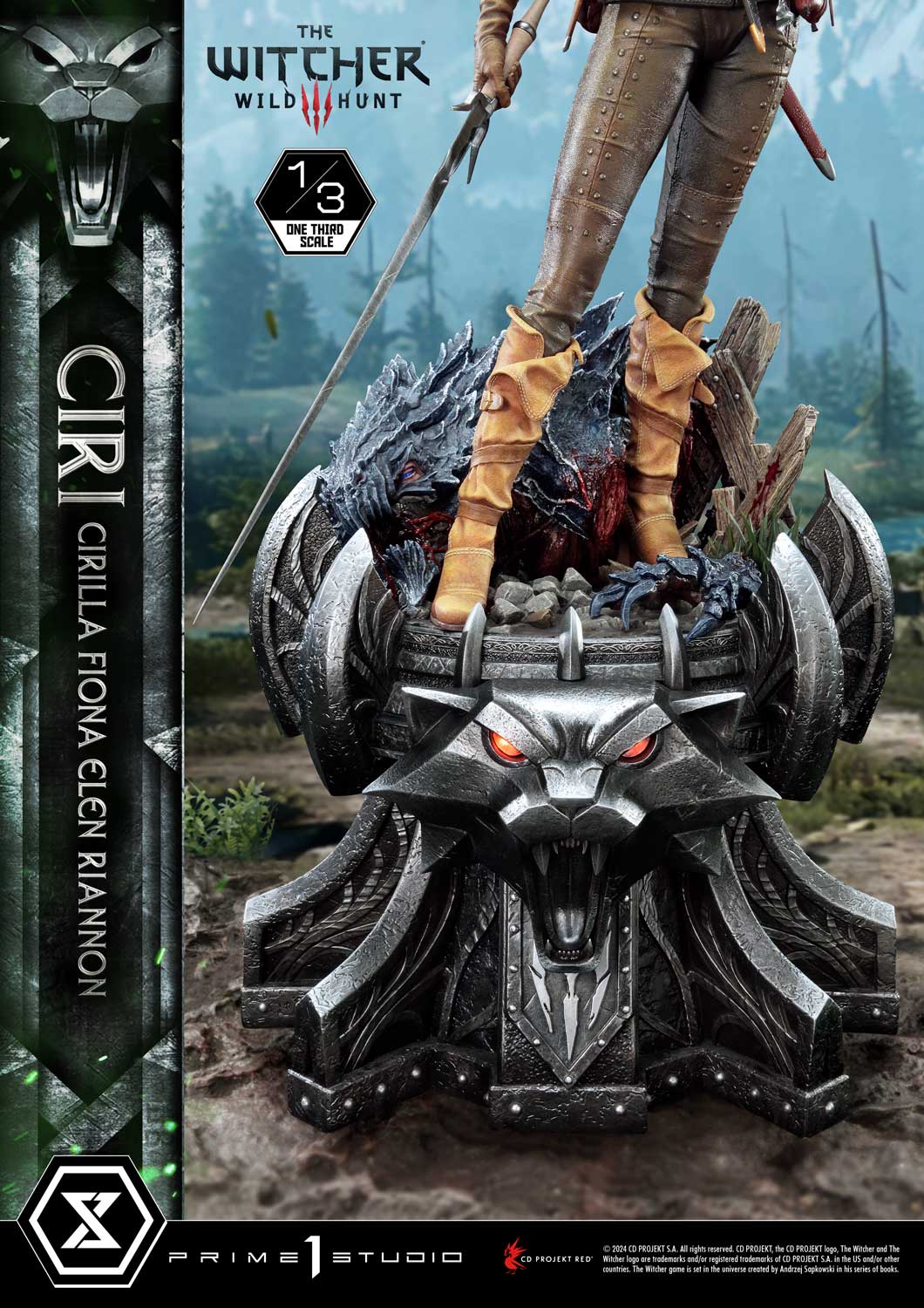 Museum Masterline The Witcher 3: Wild Hunt Ciri Fiona Elen Riannon - Image 24