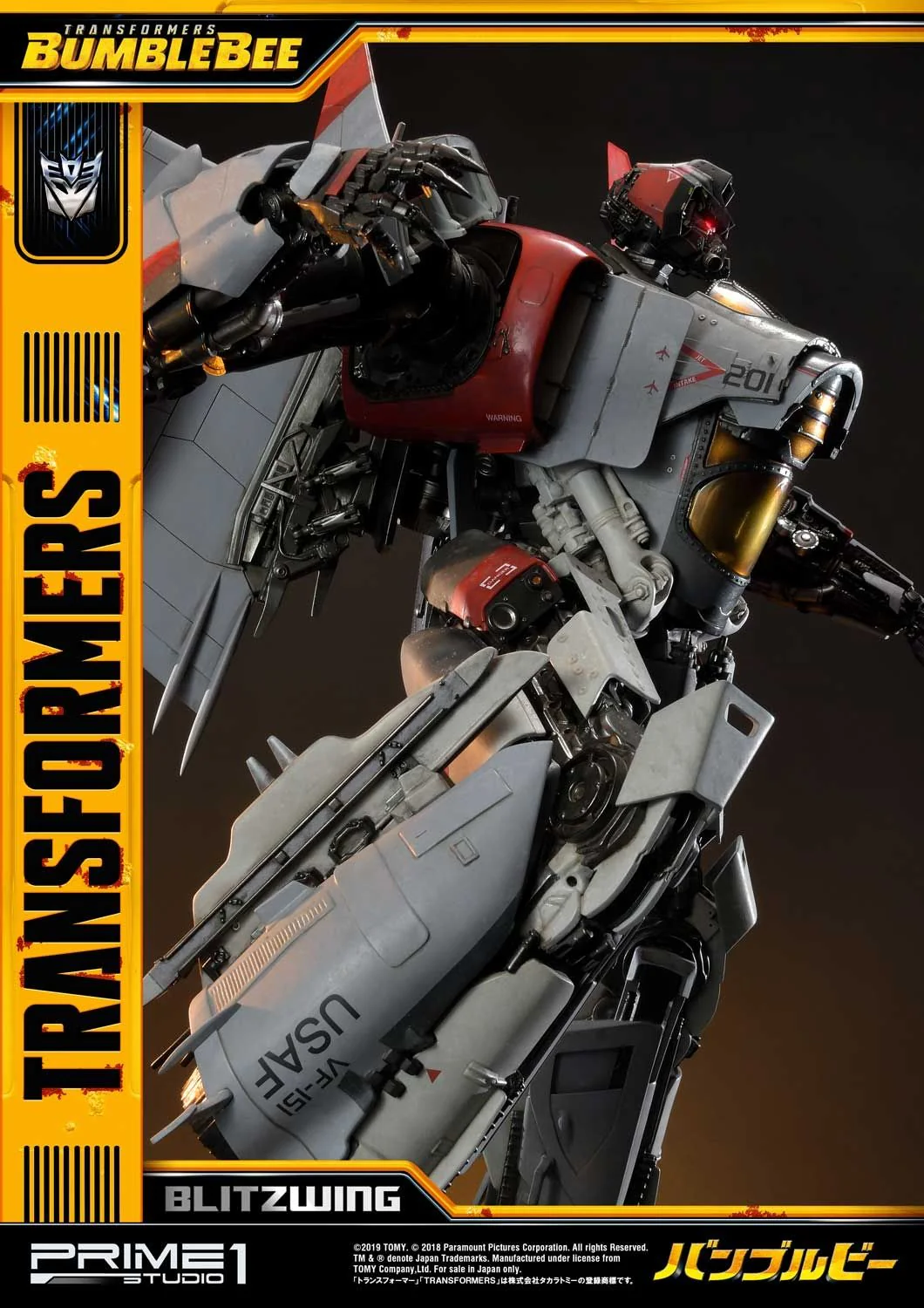 Museum Masterline Transformers: Bumblebee (Film) Blitzwing - Image 19