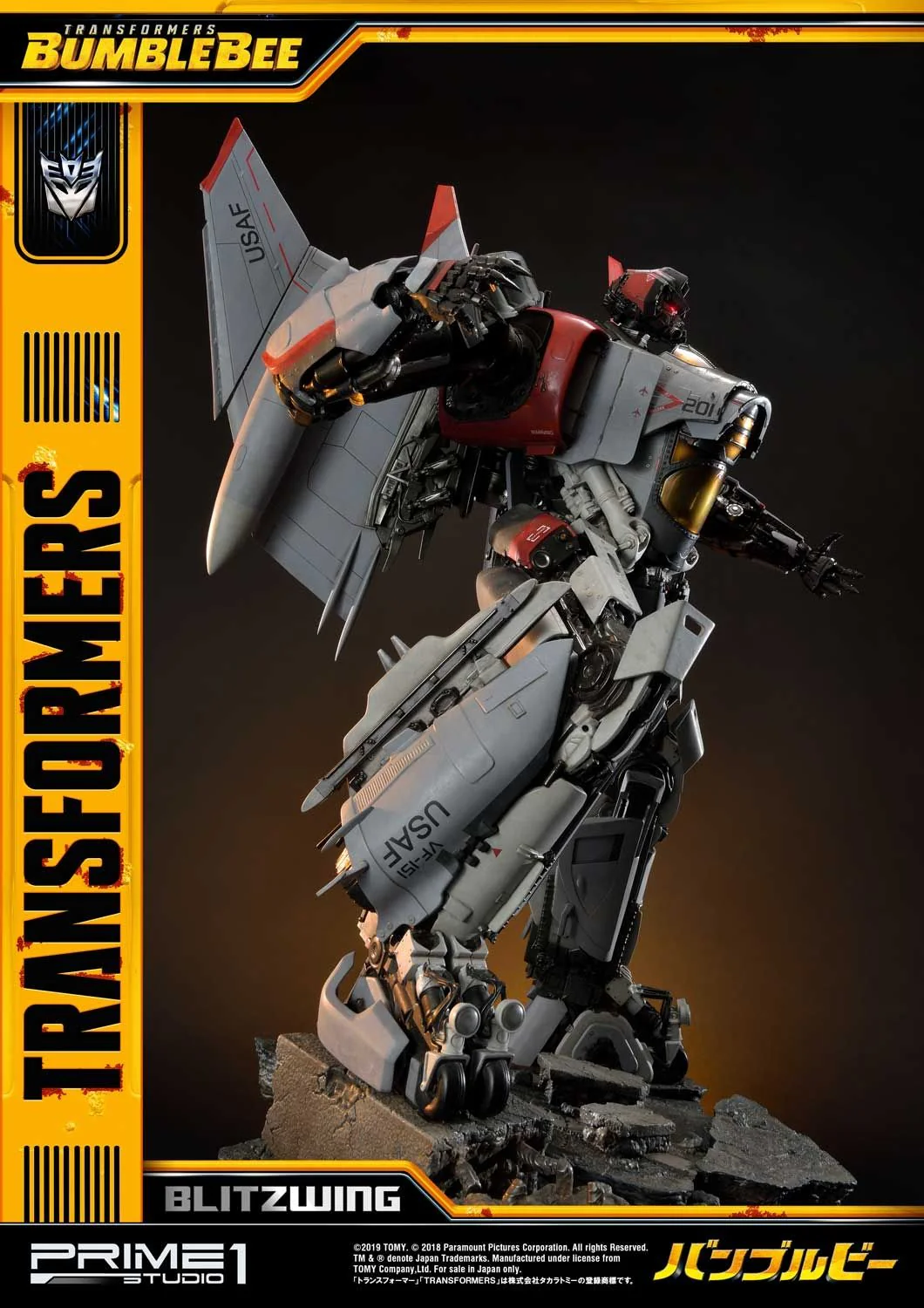 Museum Masterline Transformers: Bumblebee (Film) Blitzwing - Image 9