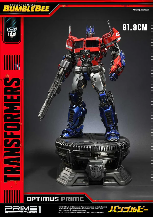 Museum Masterline Transformers: Bumblebee (Film) Optimus Prime Cybertron Edition