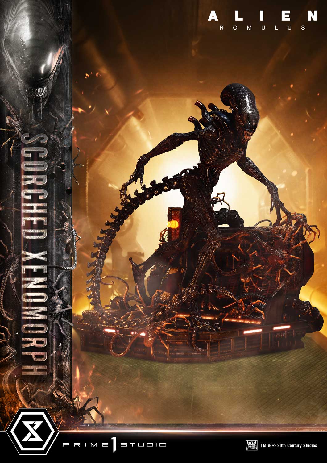 Museum Masterline XL Alien: Romulus Scorched Xenomorph - Image 8