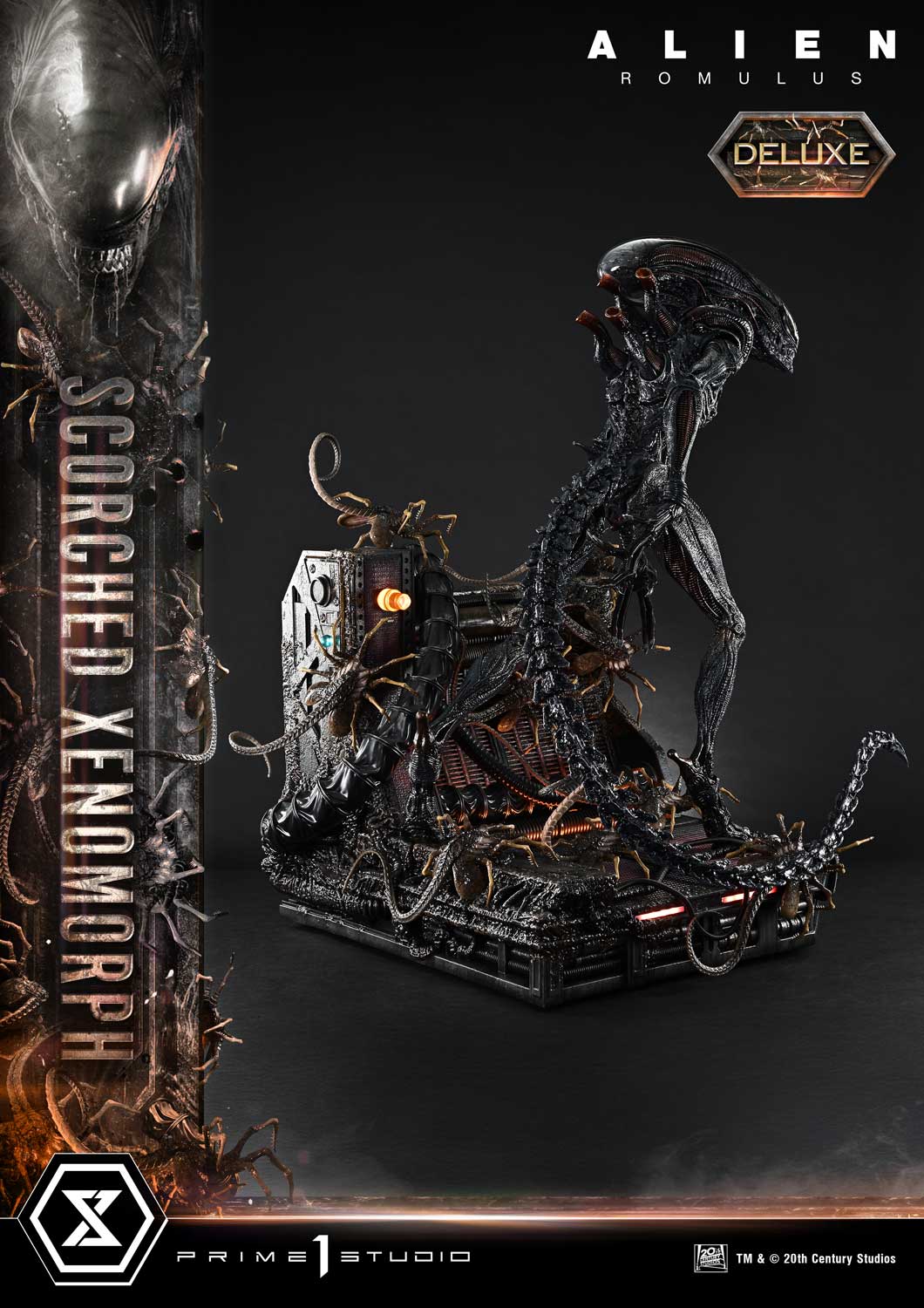 Museum Masterline XL Alien: Romulus Scorched Xenomorph Deluxe Bonus Version - Image 10
