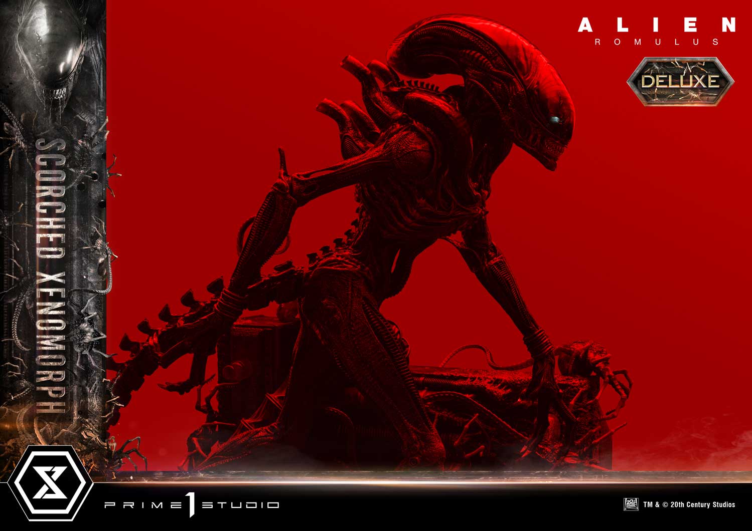 Museum Masterline XL Alien: Romulus Scorched Xenomorph Deluxe Bonus Version - Image 11