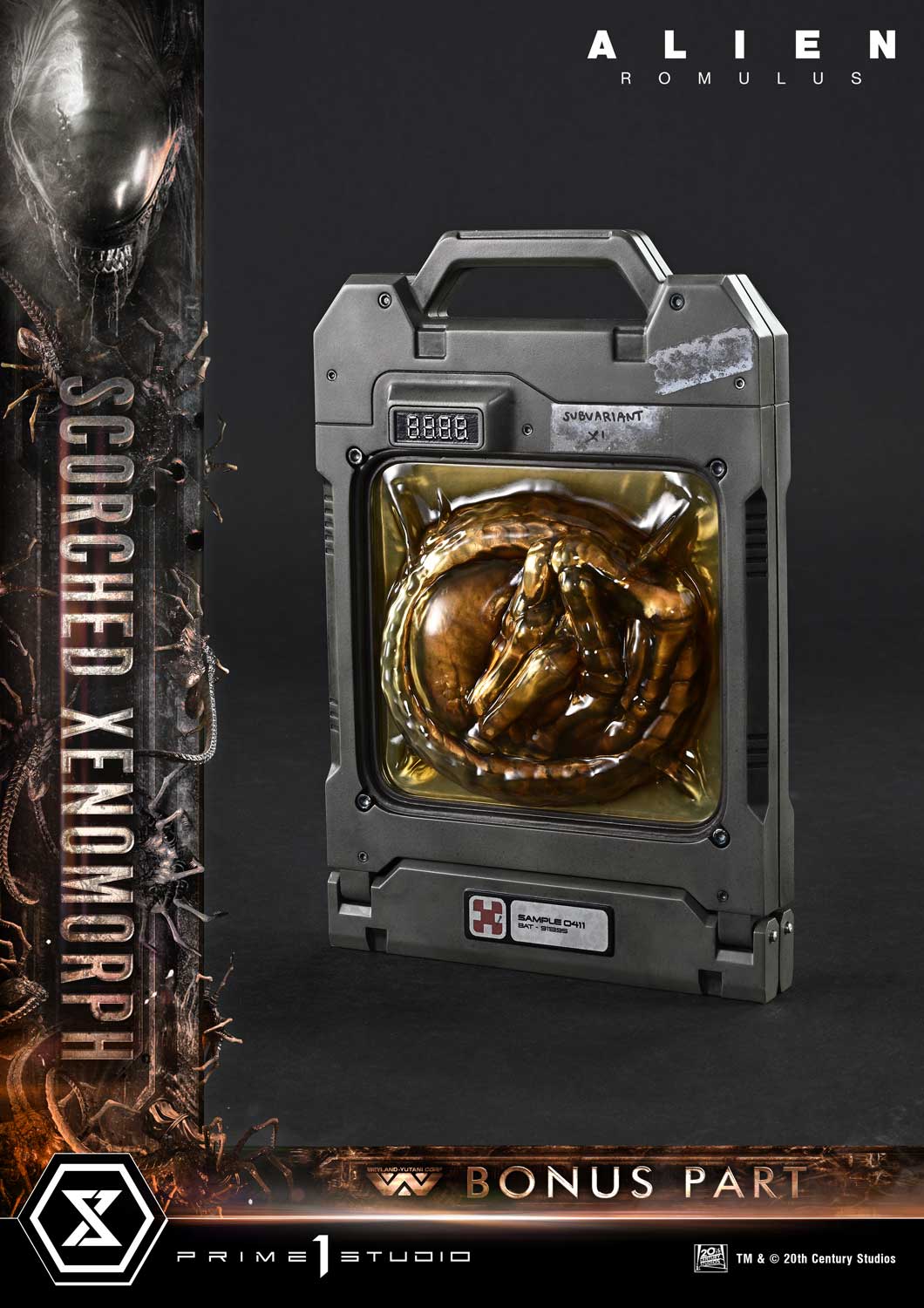 Museum Masterline XL Alien: Romulus Scorched Xenomorph Deluxe Bonus Version - Image 13