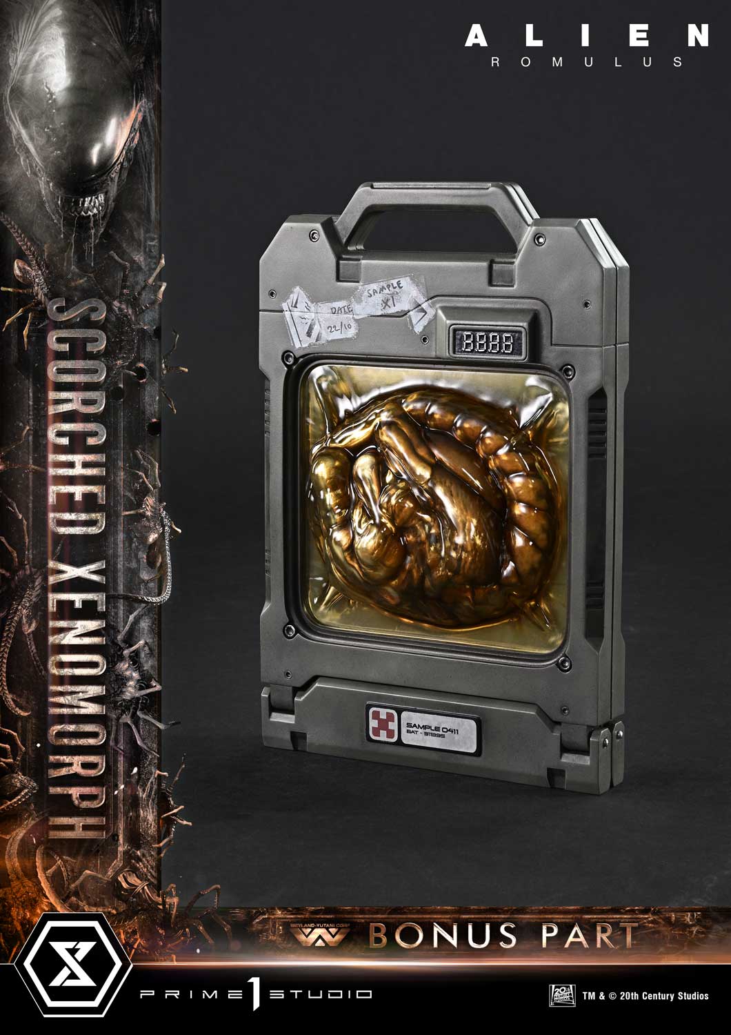 Museum Masterline XL Alien: Romulus Scorched Xenomorph Deluxe Bonus Version - Image 15