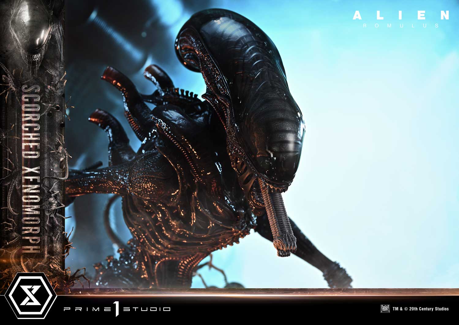 Museum Masterline XL Alien: Romulus Scorched Xenomorph Deluxe Bonus Version - Image 18