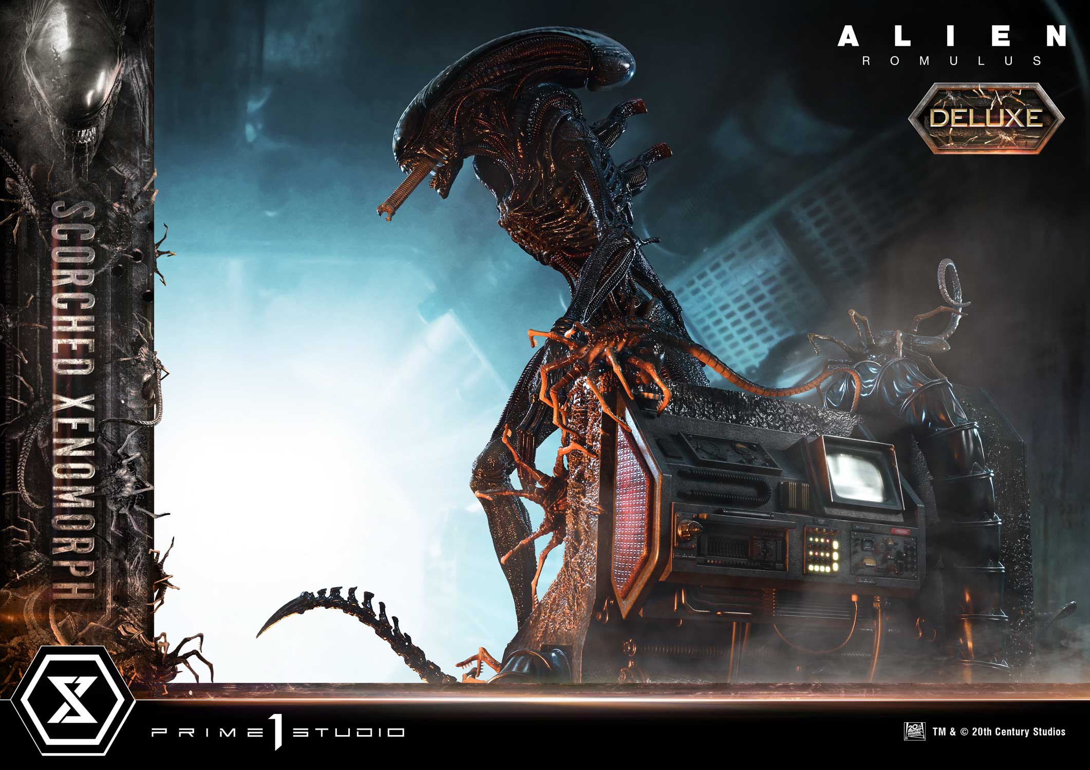 Museum Masterline XL Alien: Romulus Scorched Xenomorph Deluxe Bonus Version - Image 19