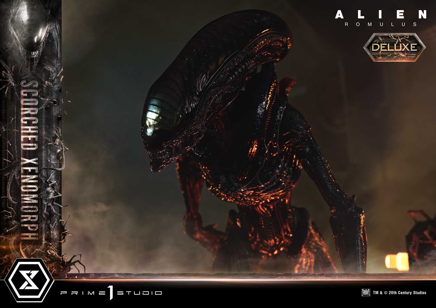 Museum Masterline XL Alien: Romulus Scorched Xenomorph Deluxe Bonus Version - Image 2