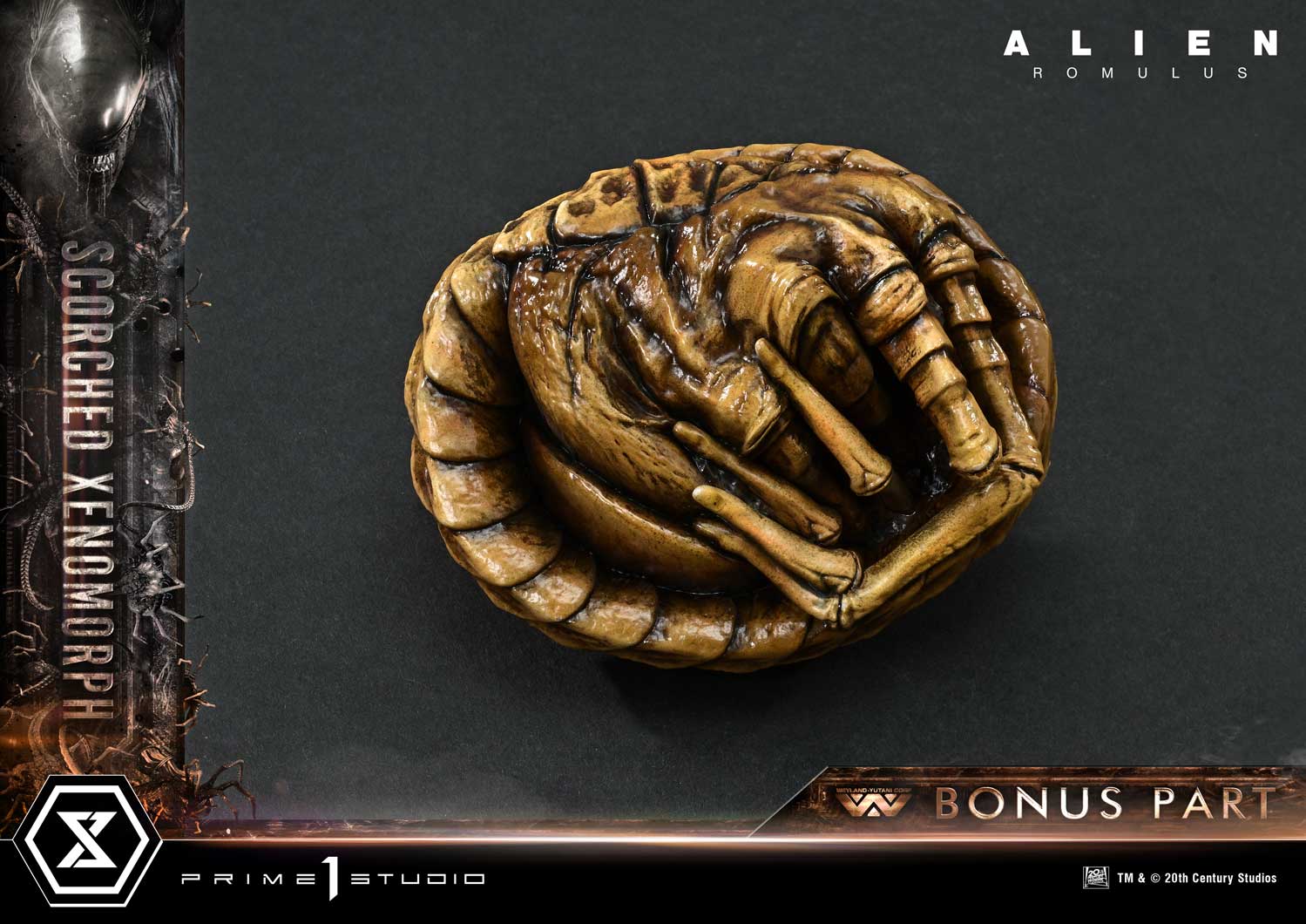 Museum Masterline XL Alien: Romulus Scorched Xenomorph Deluxe Bonus Version - Image 24