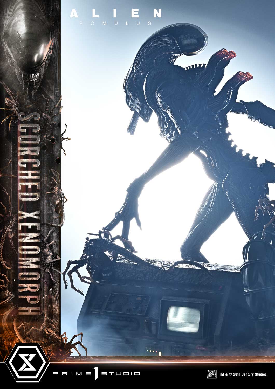 Museum Masterline XL Alien: Romulus Scorched Xenomorph Deluxe Bonus Version - Image 27