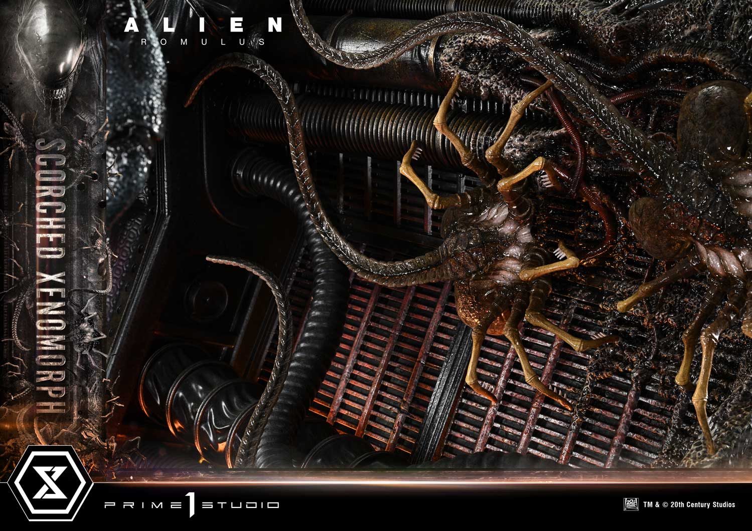 Museum Masterline XL Alien: Romulus Scorched Xenomorph Deluxe Bonus Version - Image 3