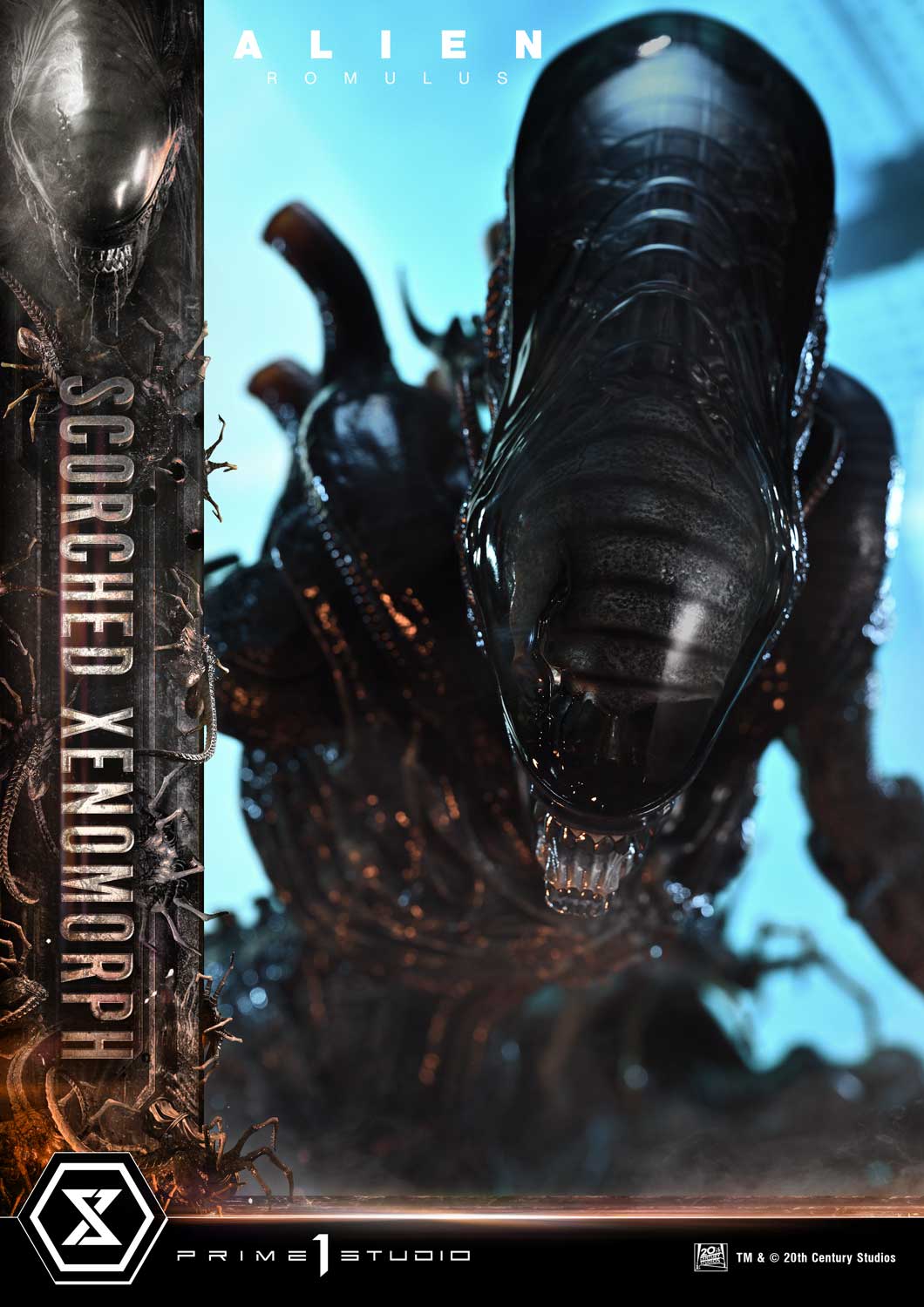 Museum Masterline XL Alien: Romulus Scorched Xenomorph Deluxe Bonus Version - Image 5