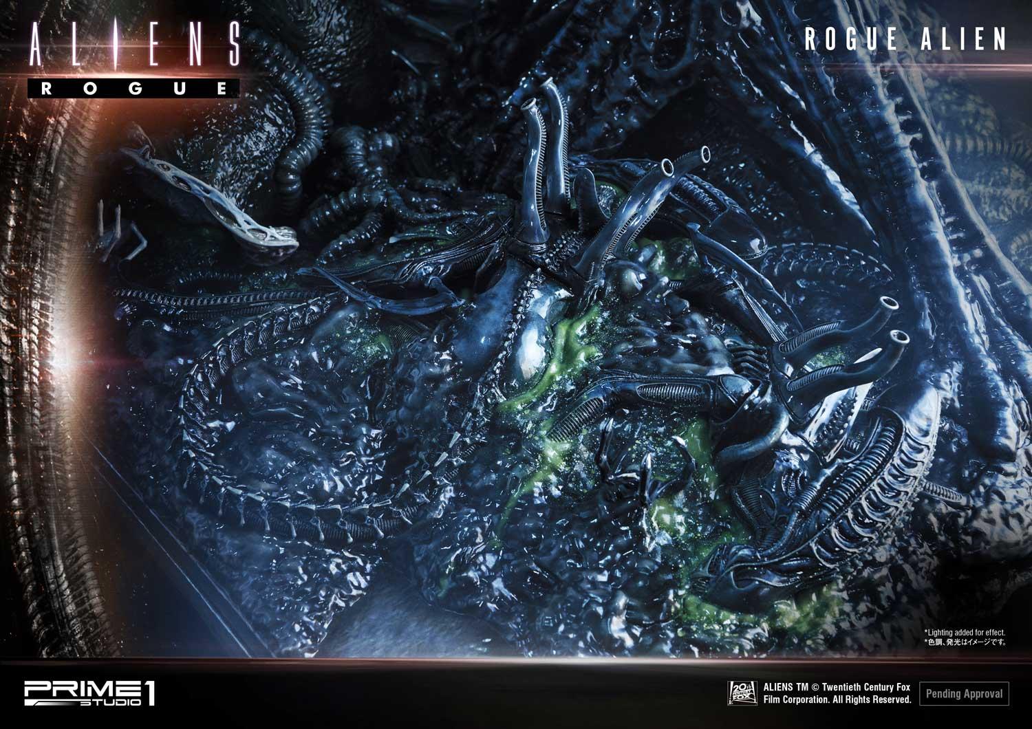 Premium Masterline Aliens (Comics) Rogue Alien Battle Diorama - Image 10