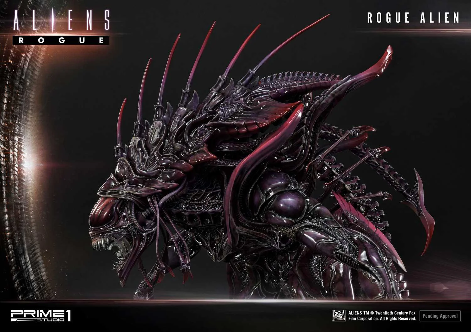 Premium Masterline Aliens (Comics) Rogue Alien Battle Diorama - Image 15