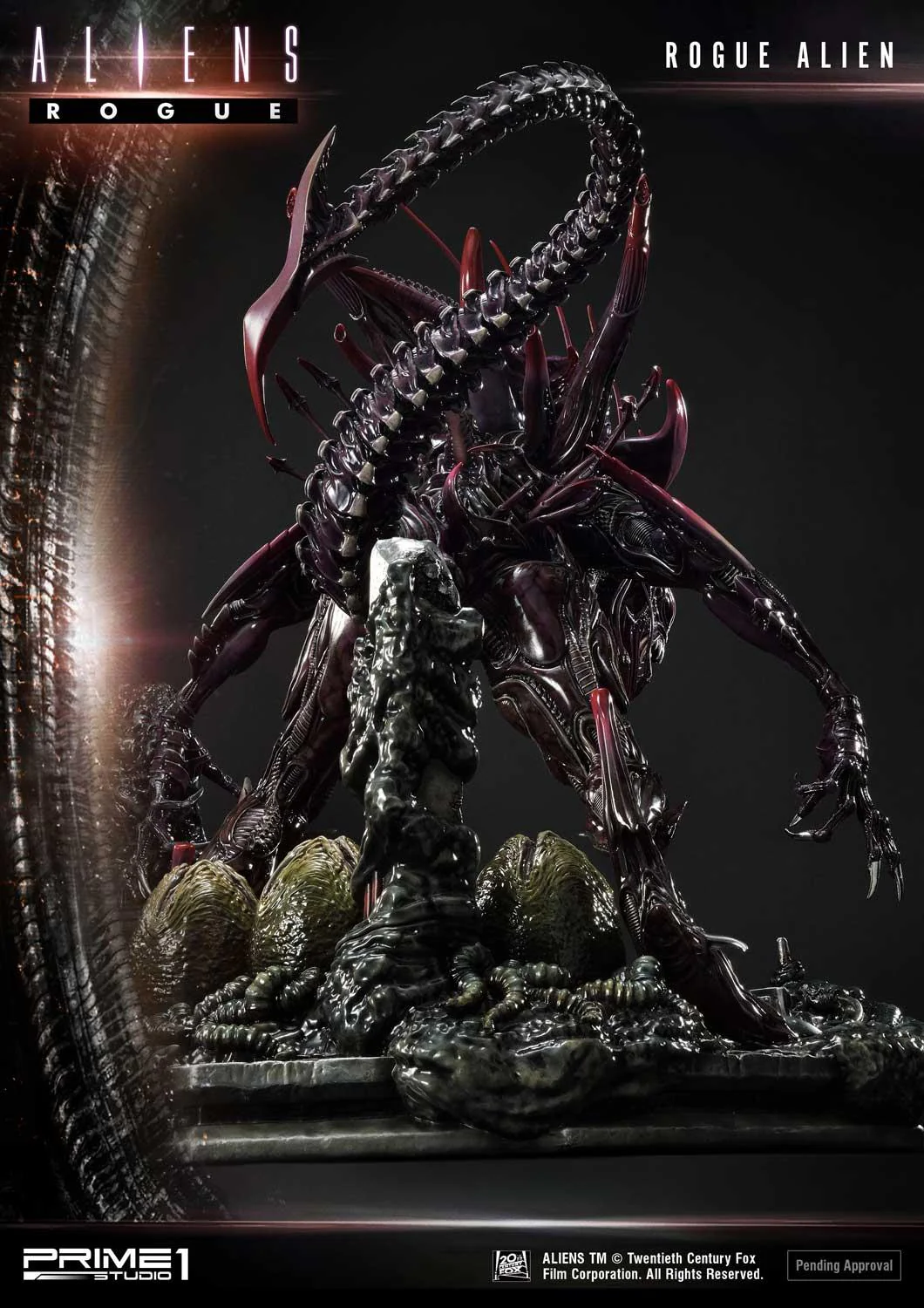 Premium Masterline Aliens (Comics) Rogue Alien Battle Diorama - Image 16