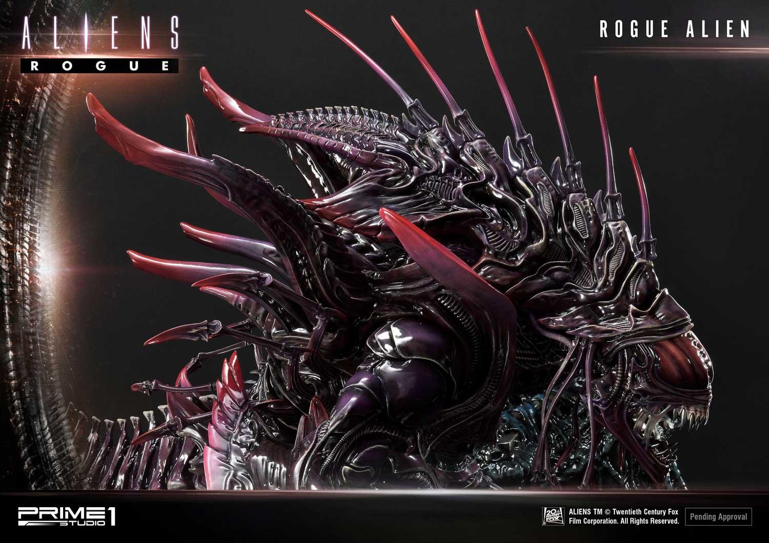 Premium Masterline Aliens (Comics) Rogue Alien Battle Diorama - Image 19