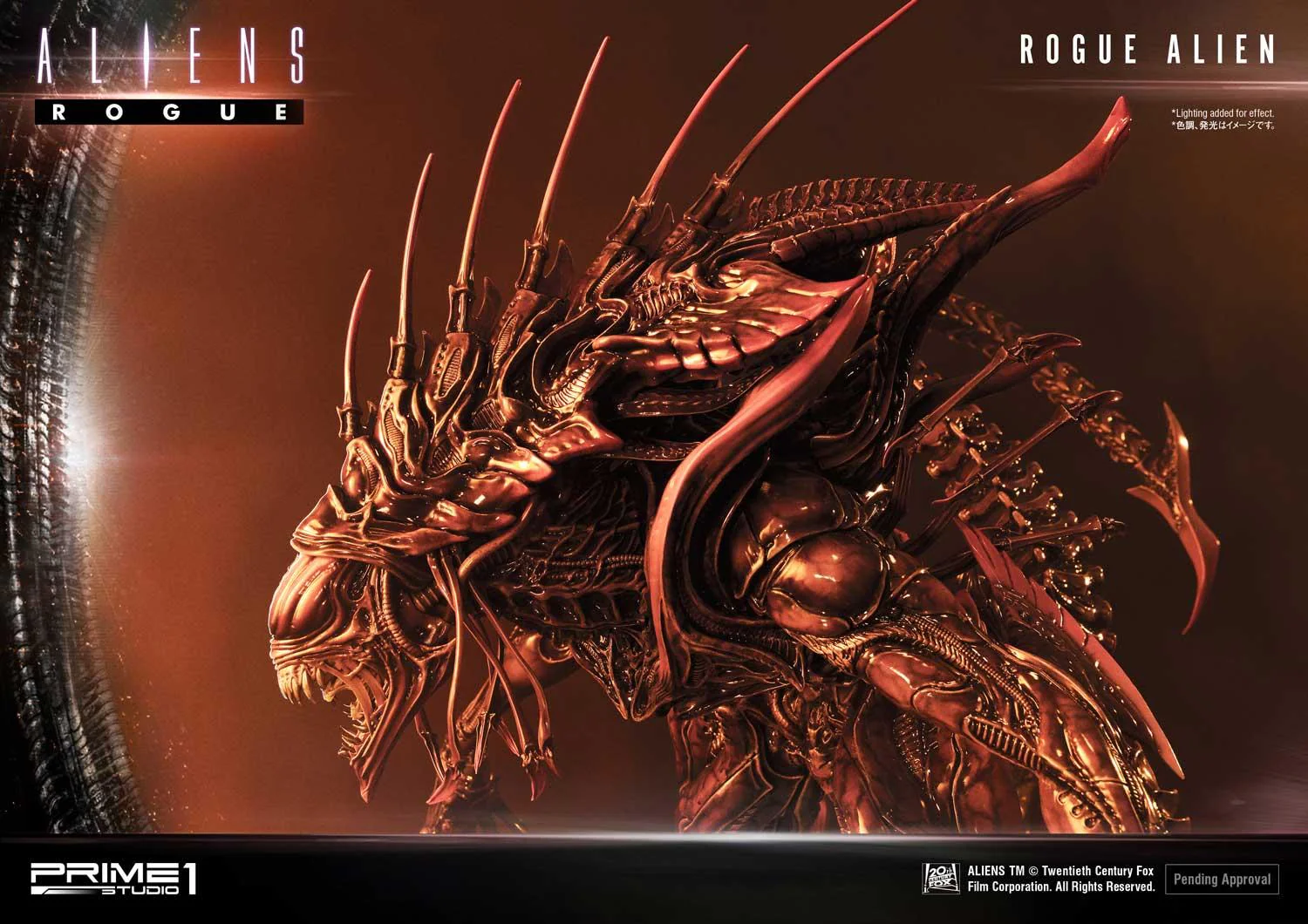 Premium Masterline Aliens (Comics) Rogue Alien Battle Diorama - Image 21